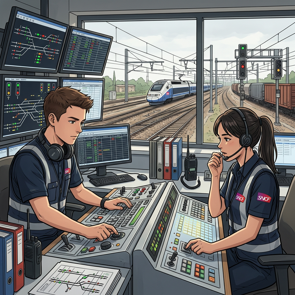 Agent de circulation ferroviaire (aiguilleur)