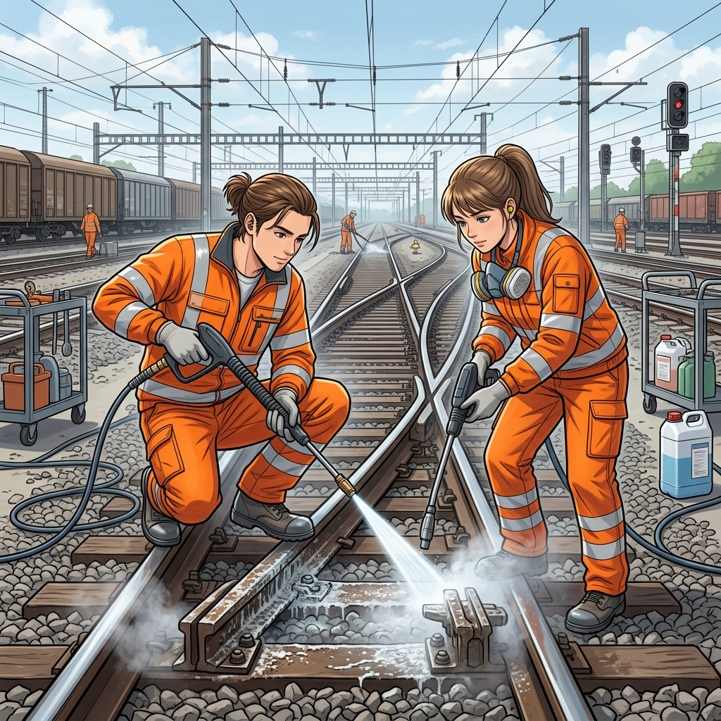 Agent d'escale ferroviaire