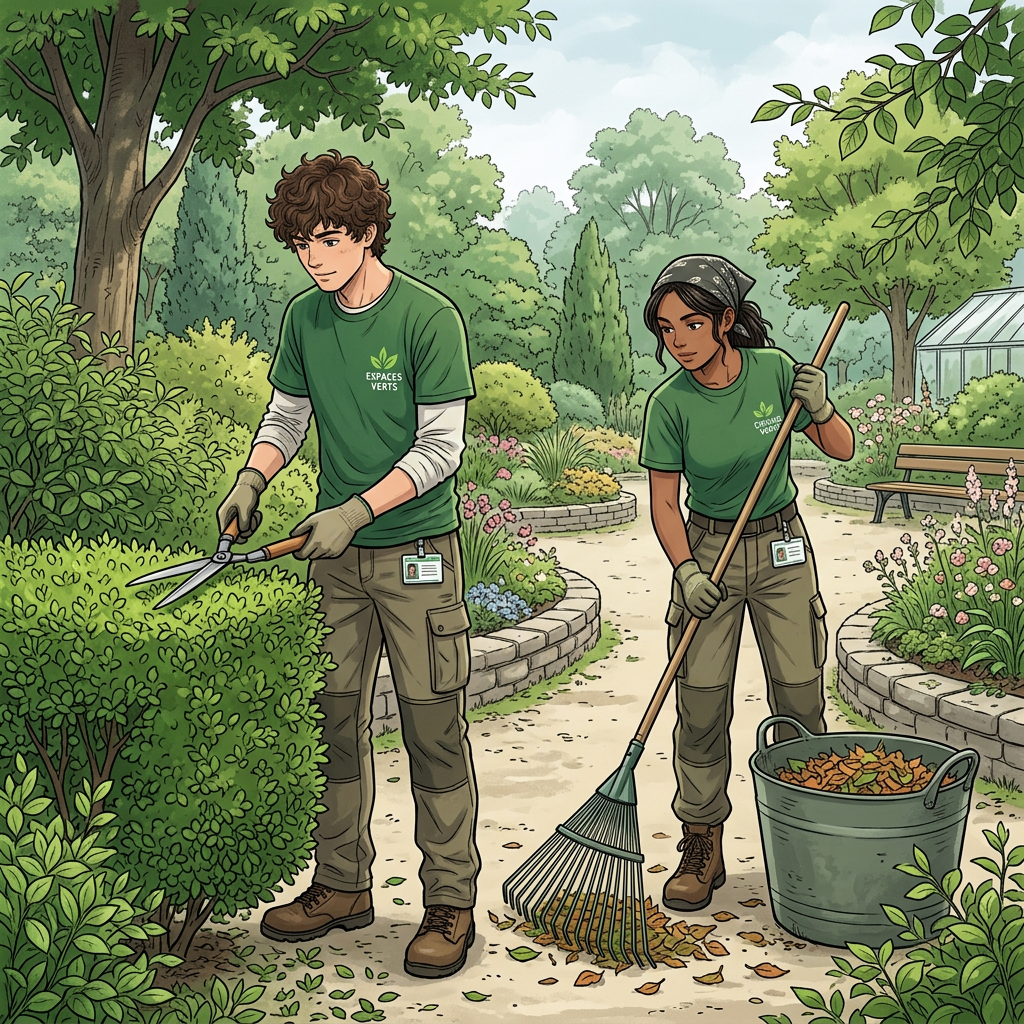 Agent entretien espaces verts