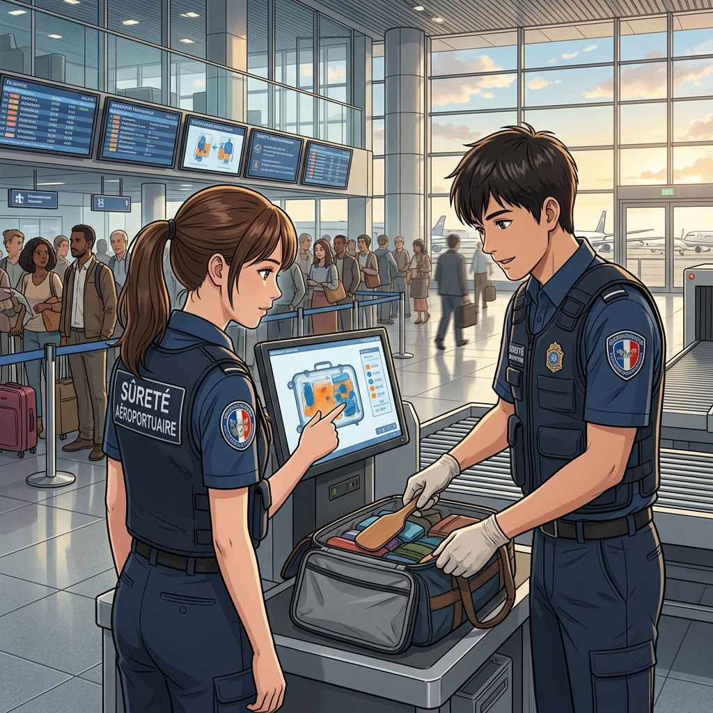 Agent de sûreté aéroportuaire