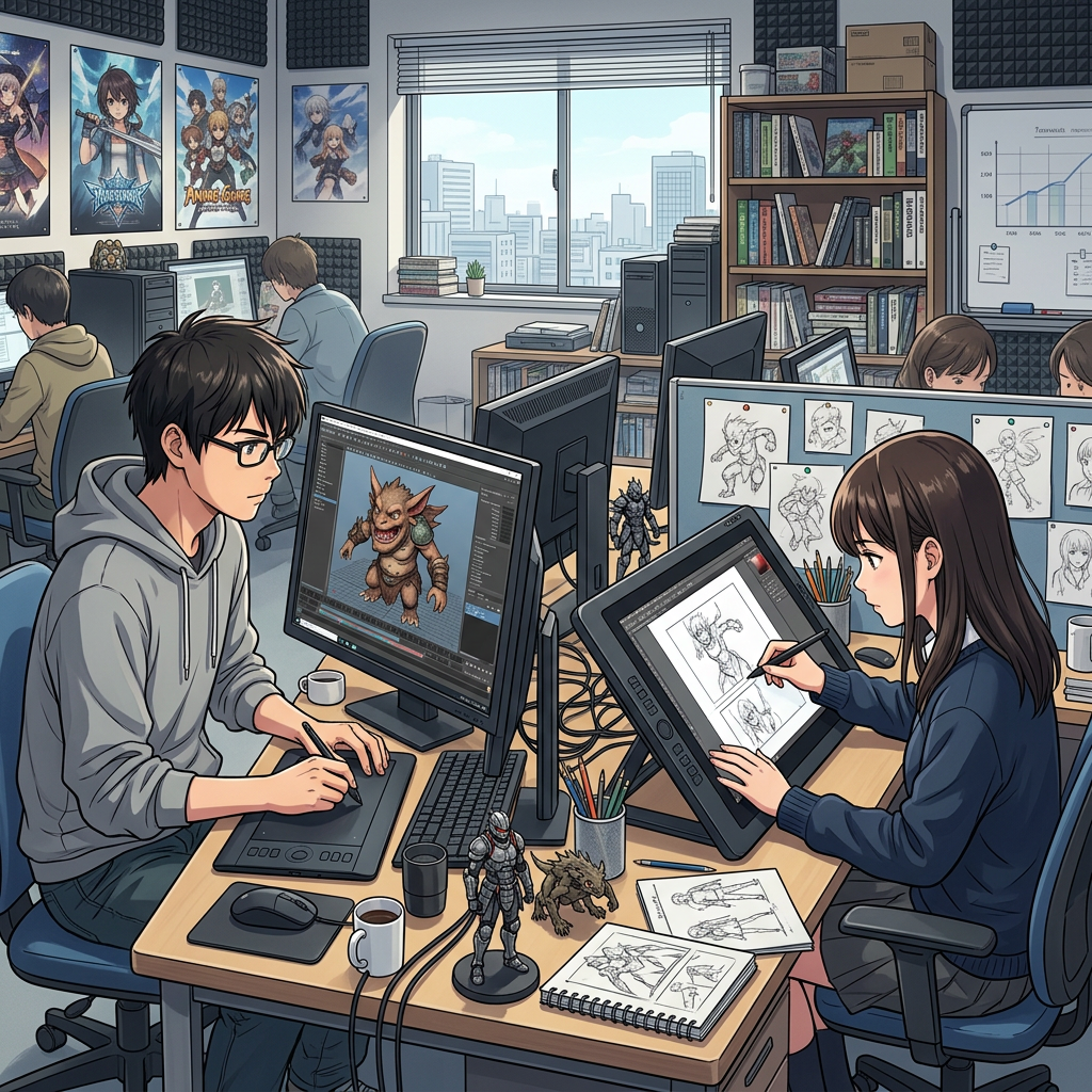 Animateur 2D/3D jeux vidéo