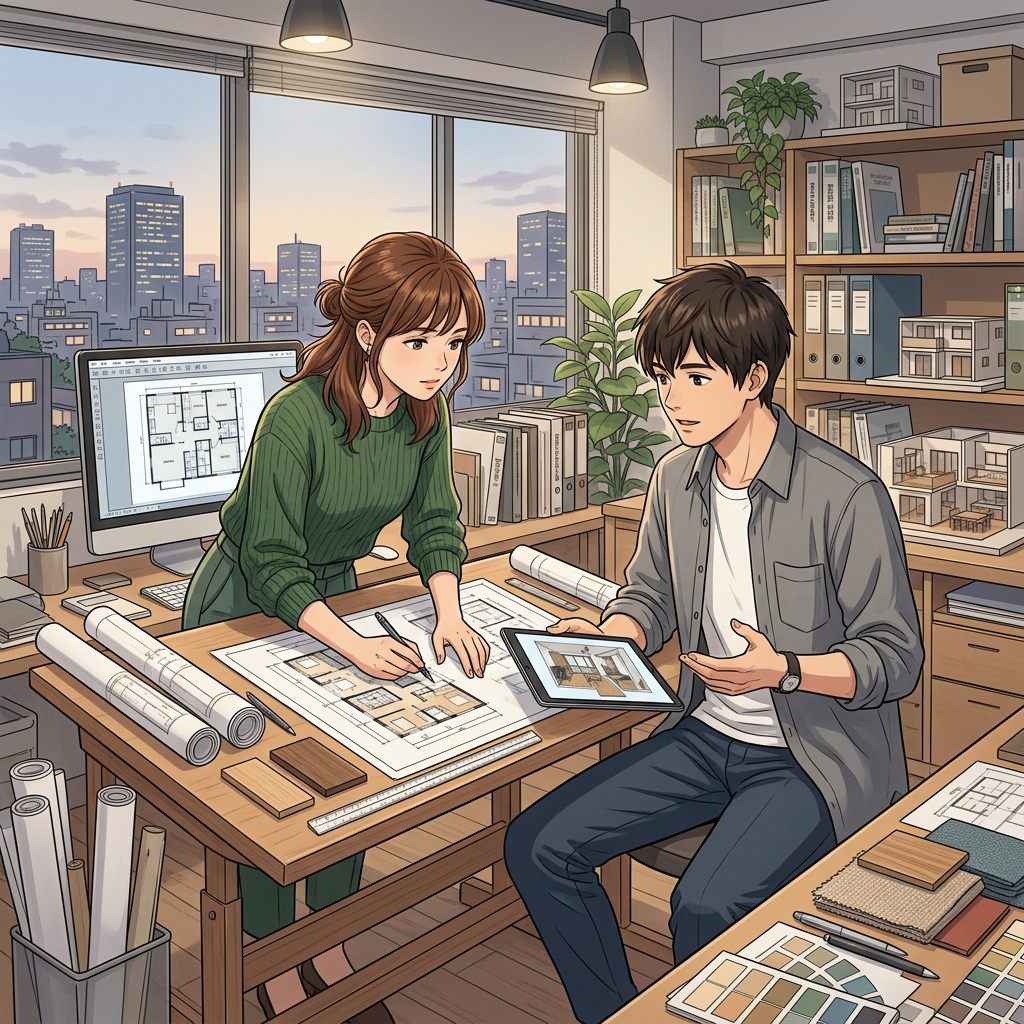 Architecte d'intérieur spécialisé immobilier