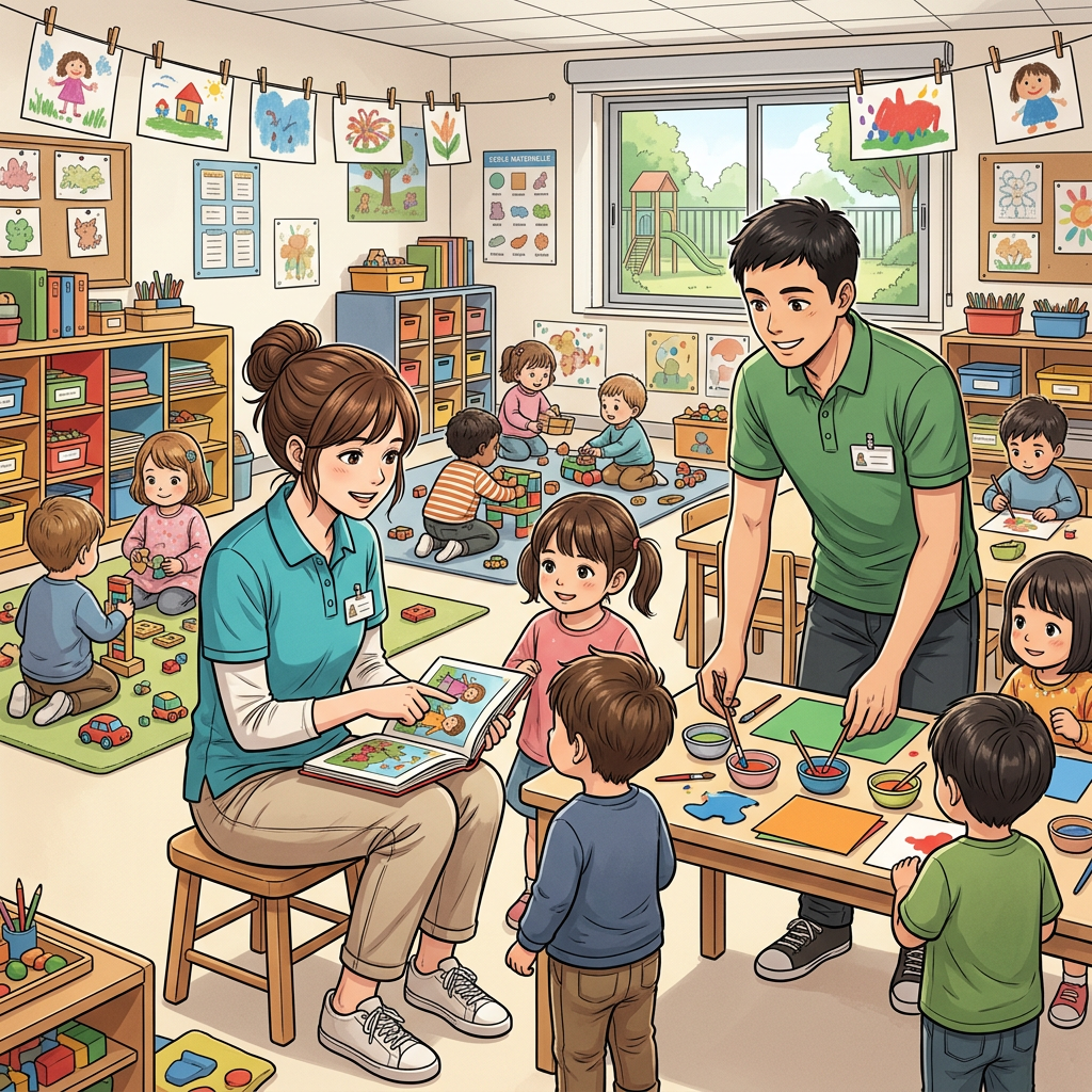 ATSEM (Agent Territorial Spécialisé des Écoles Maternelles)