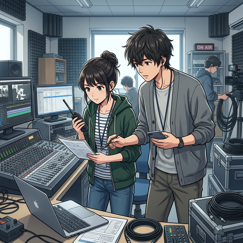 Attaché de production audiovisuelle