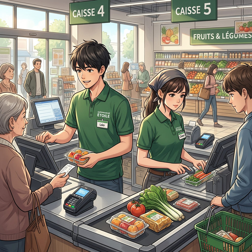 Caissier / Hôte de caisse