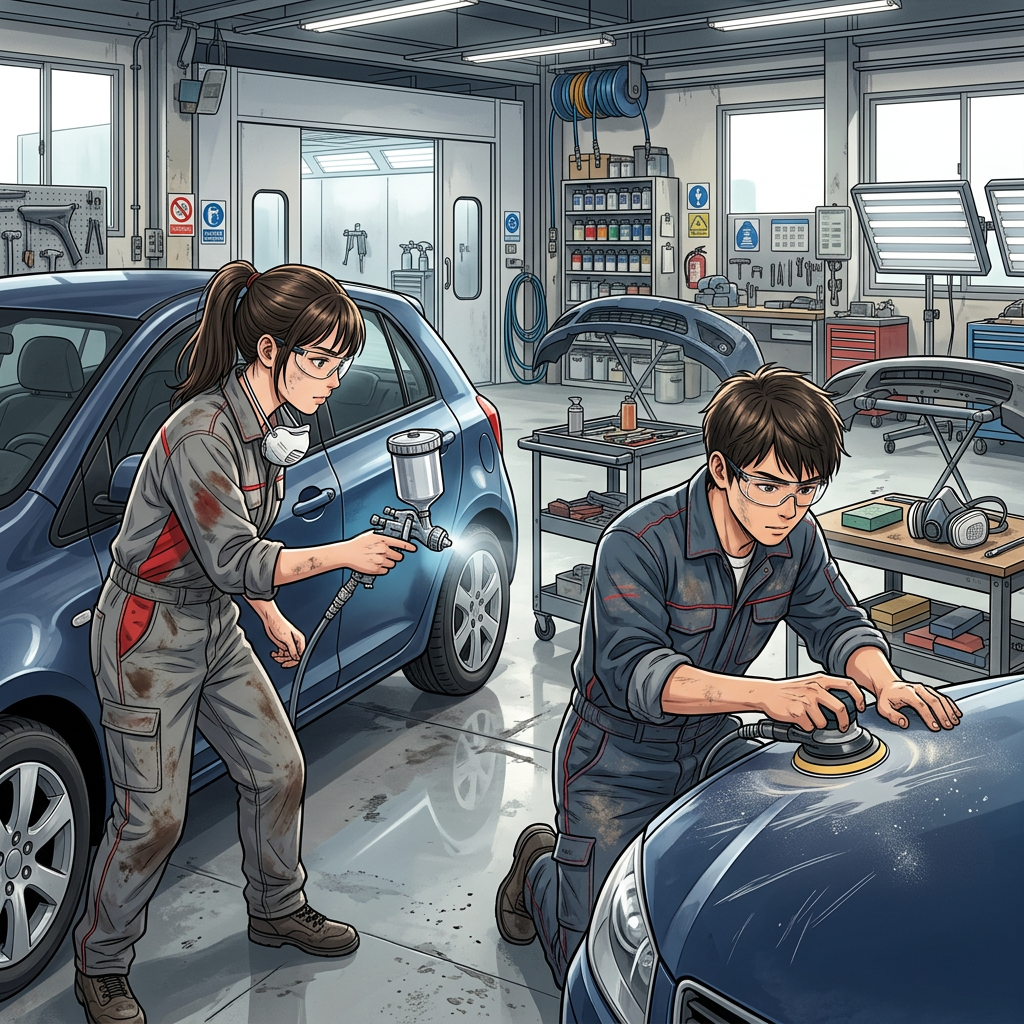 Carrossier-peintre automobile