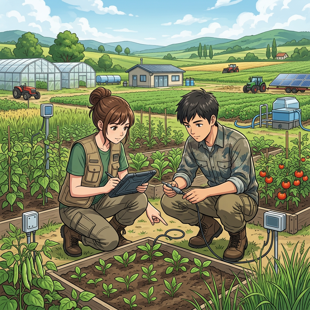 Chargé agriculture durable