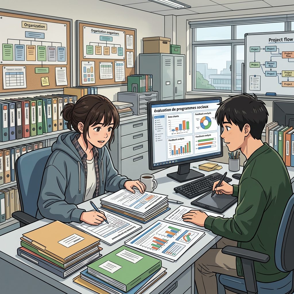 Chargé d'évaluation de programmes sociaux