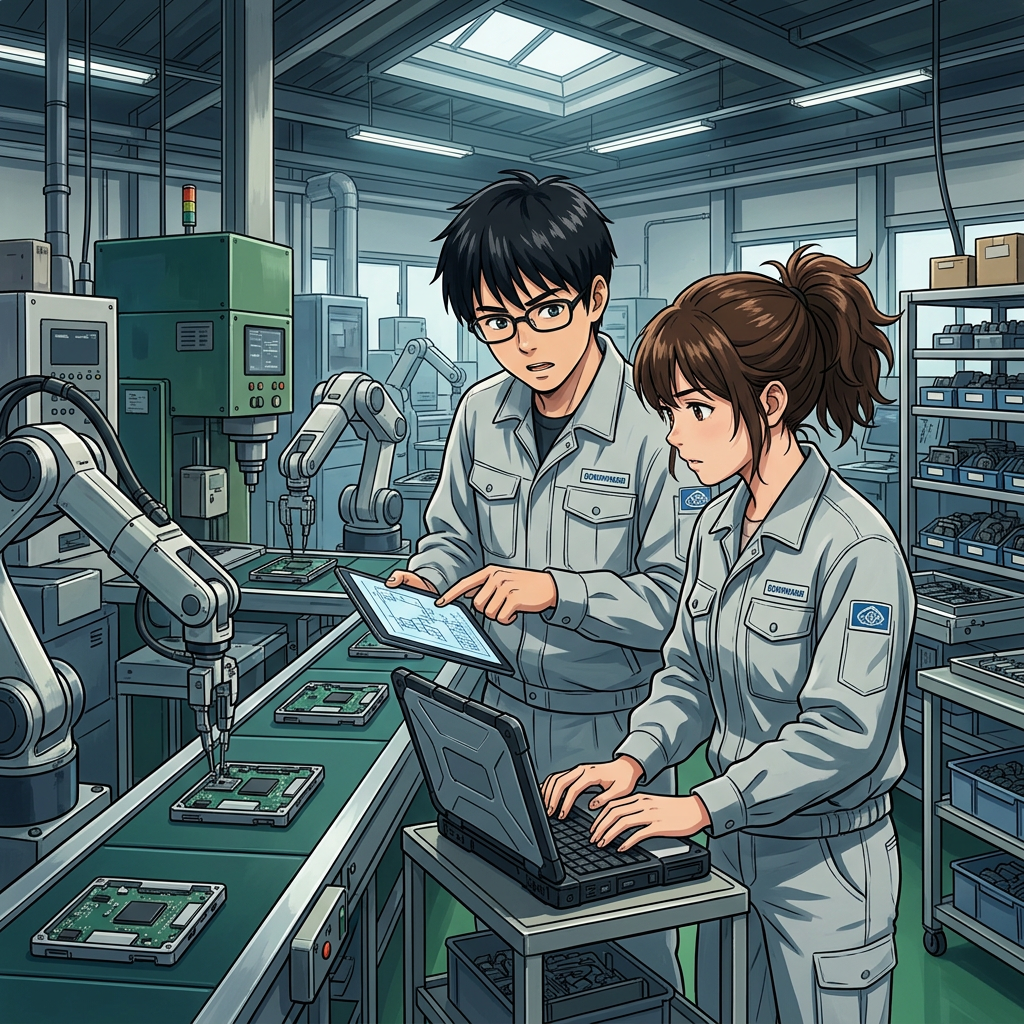 Chef d'atelier production