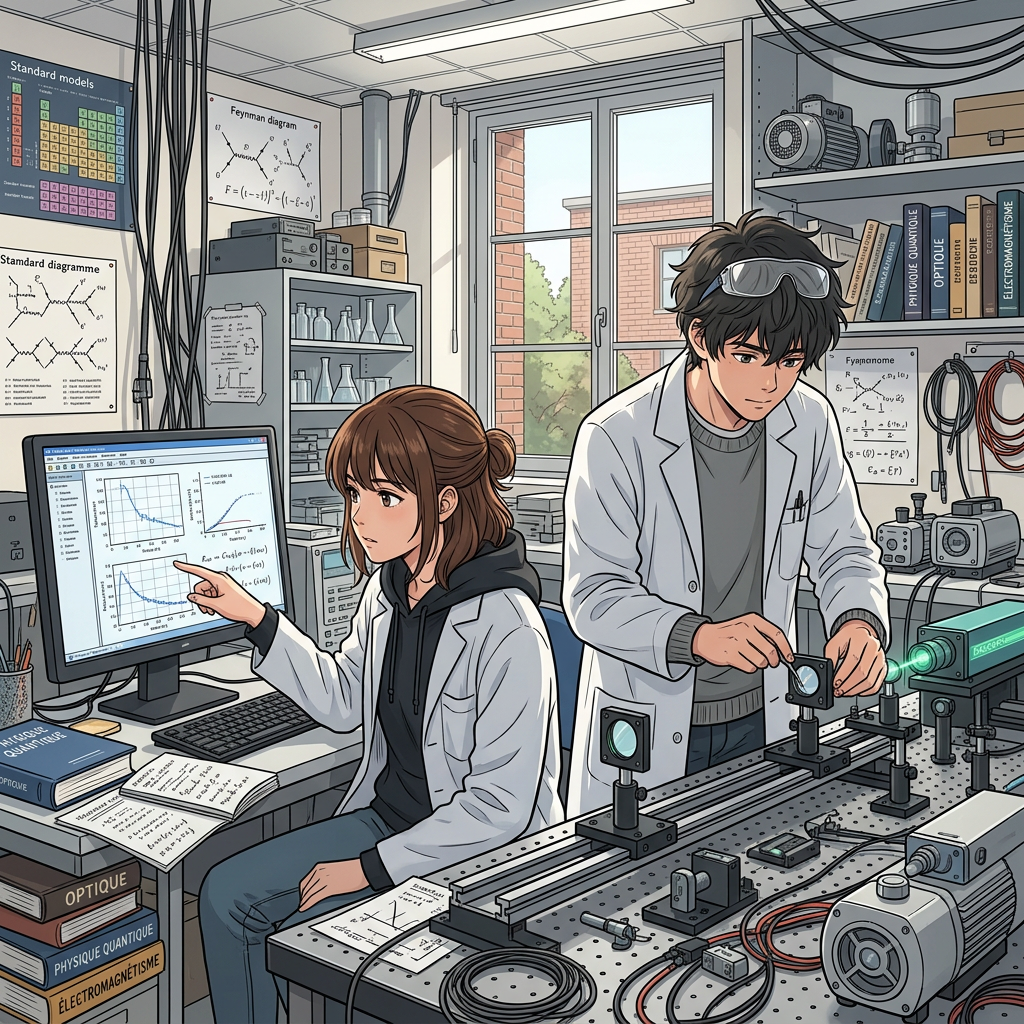 Chercheur en physique