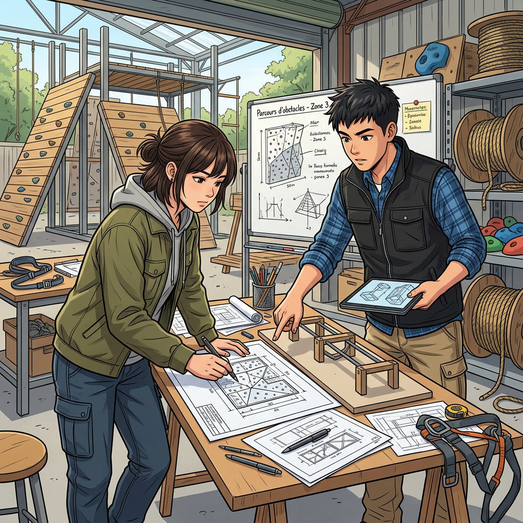 Concepteur de parcours sportifs / obstacles