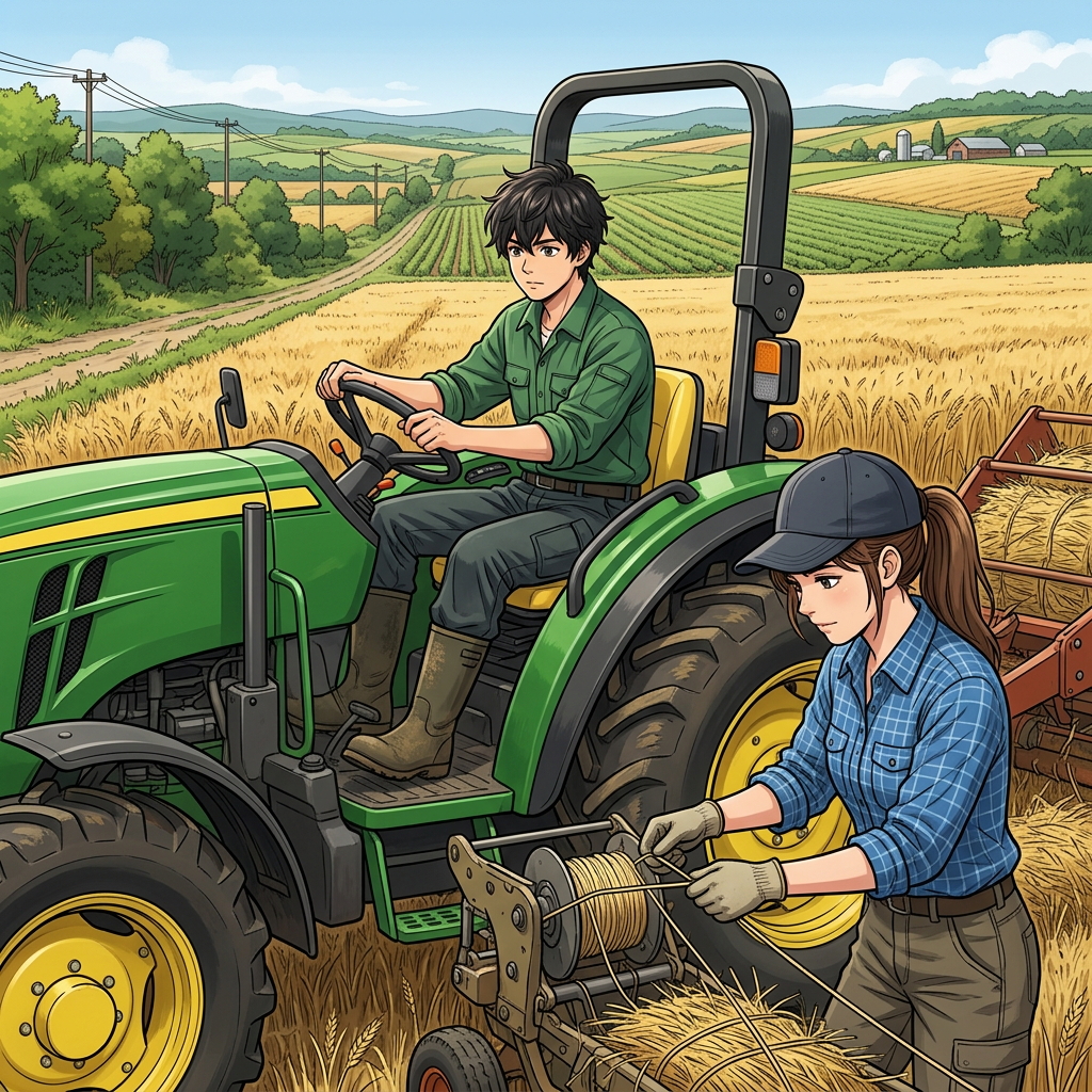 Conducteur d'engins agricoles