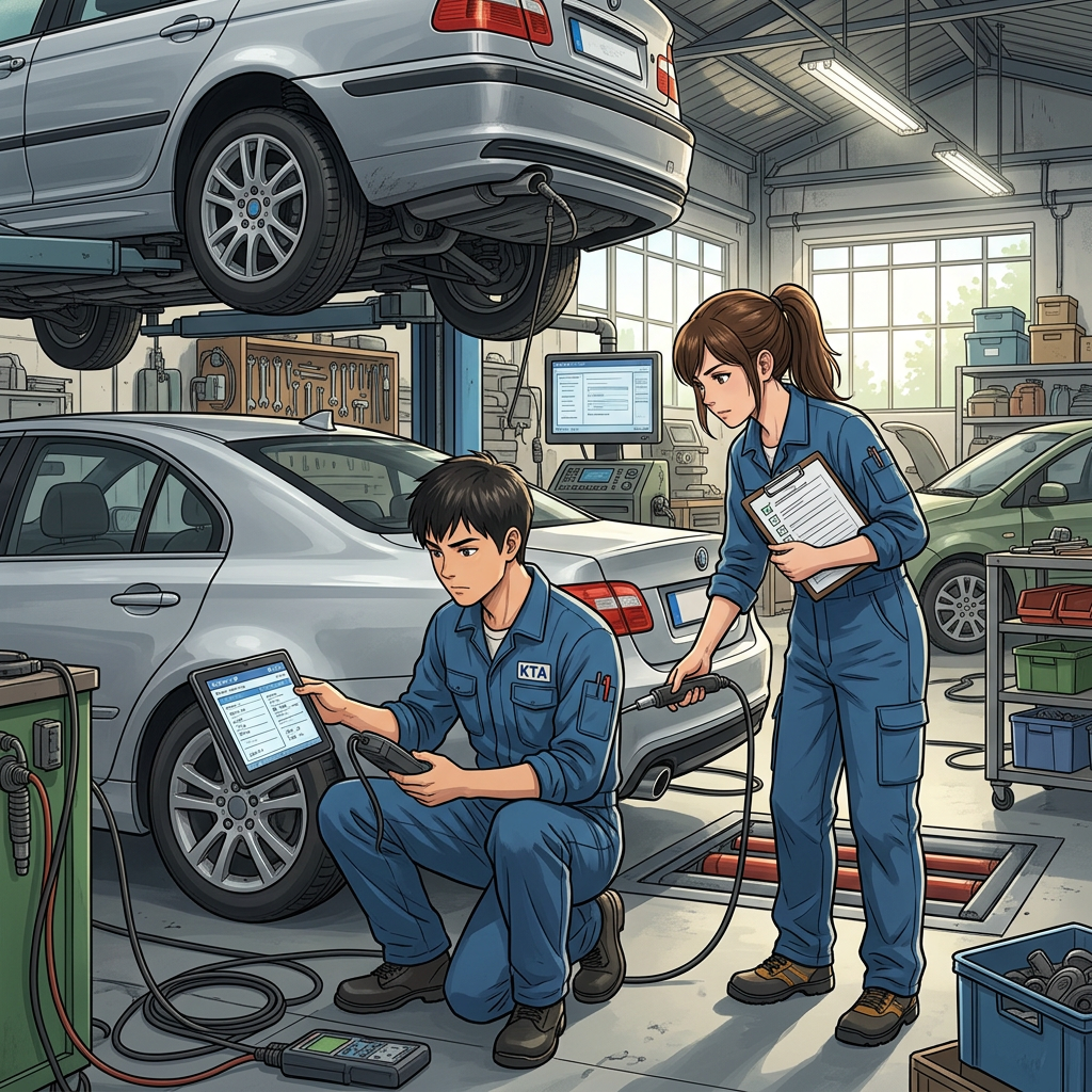 Contrôleur technique automobile