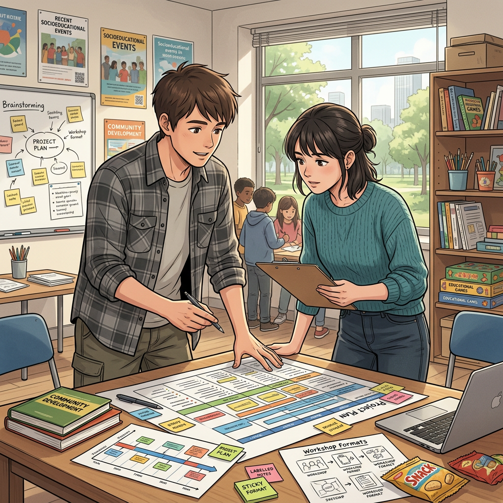 Coordinateur projet socioéducatif