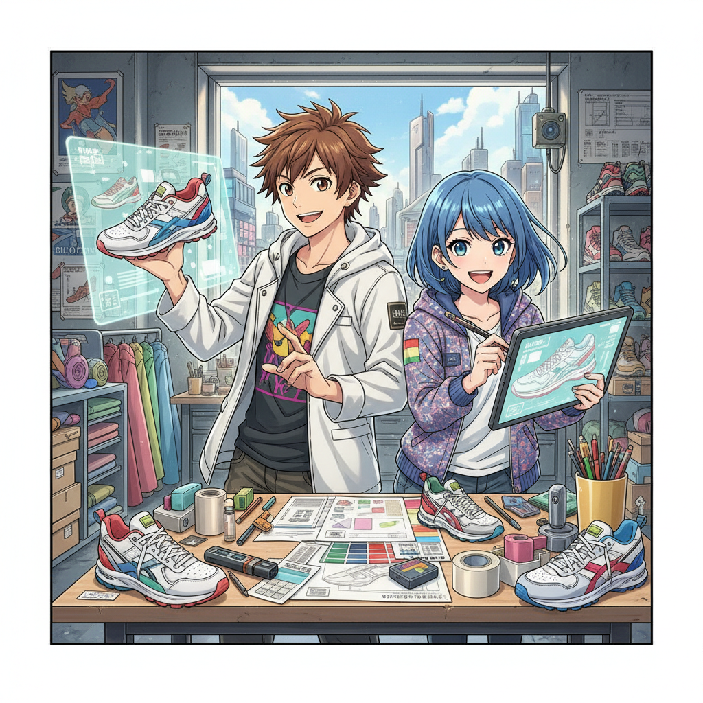 Designer de sneakers / Footwear designer