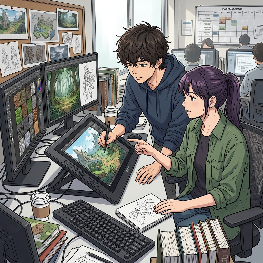 Directeur artistique jeux vidéo