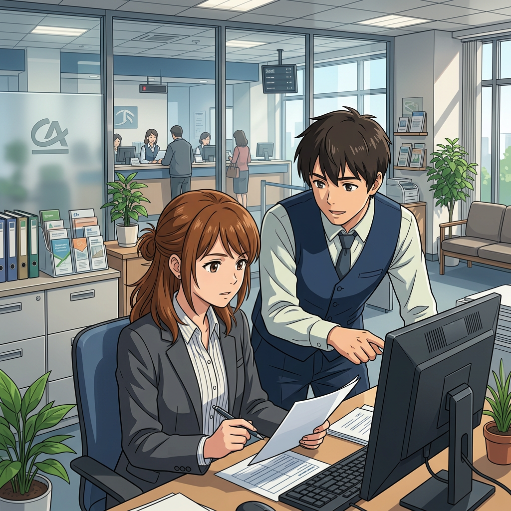 Directeur d'agence bancaire