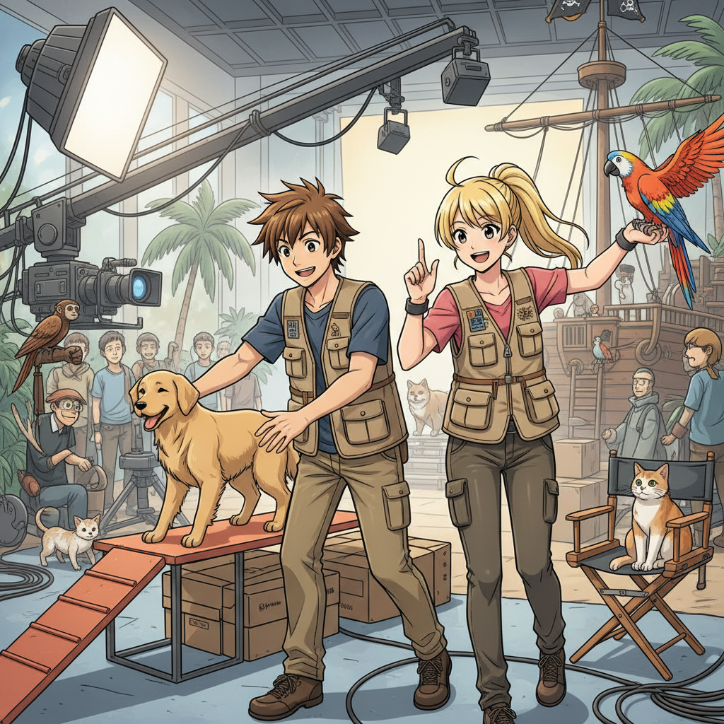 Dresseur d'animaux pour le cinéma