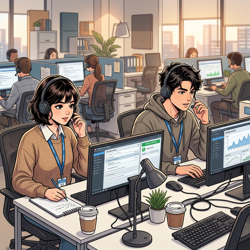 Écoutant téléphonique