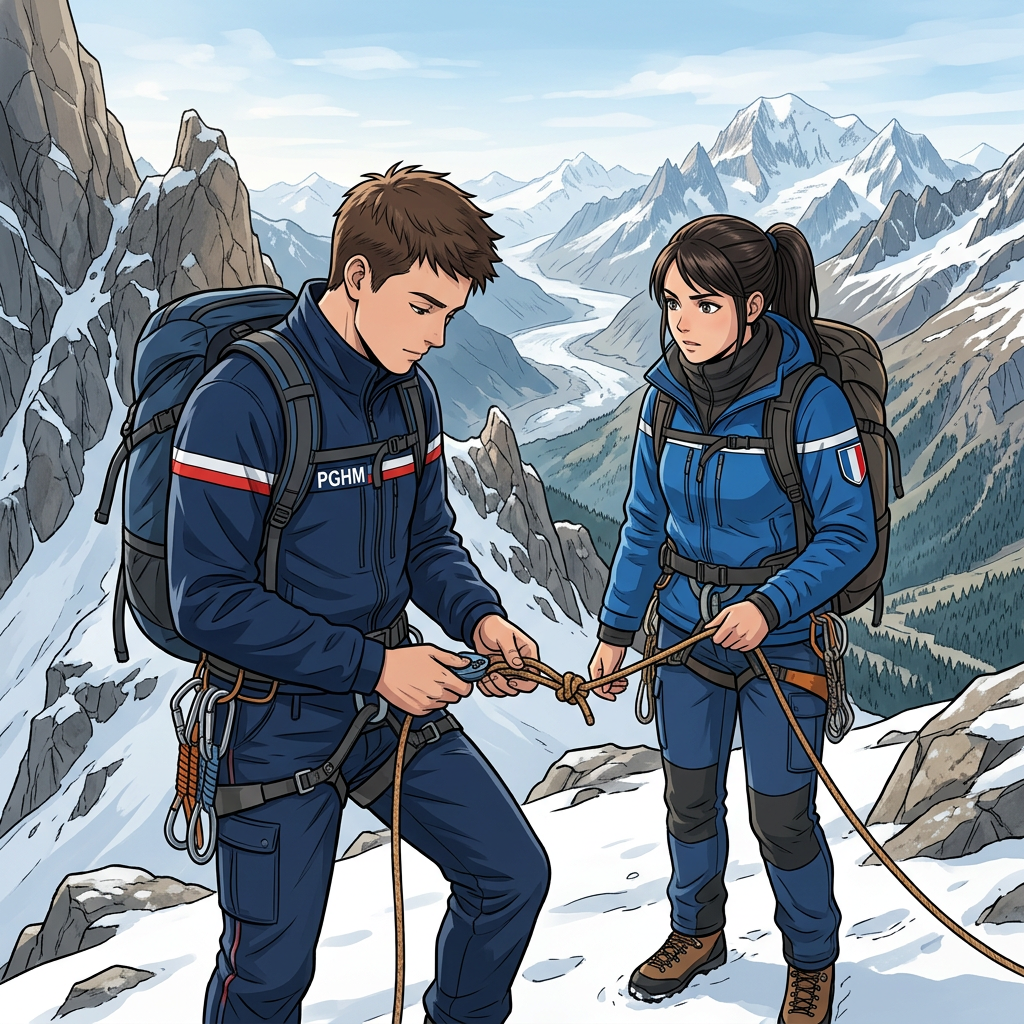 Gendarme de montagne (PGHM)