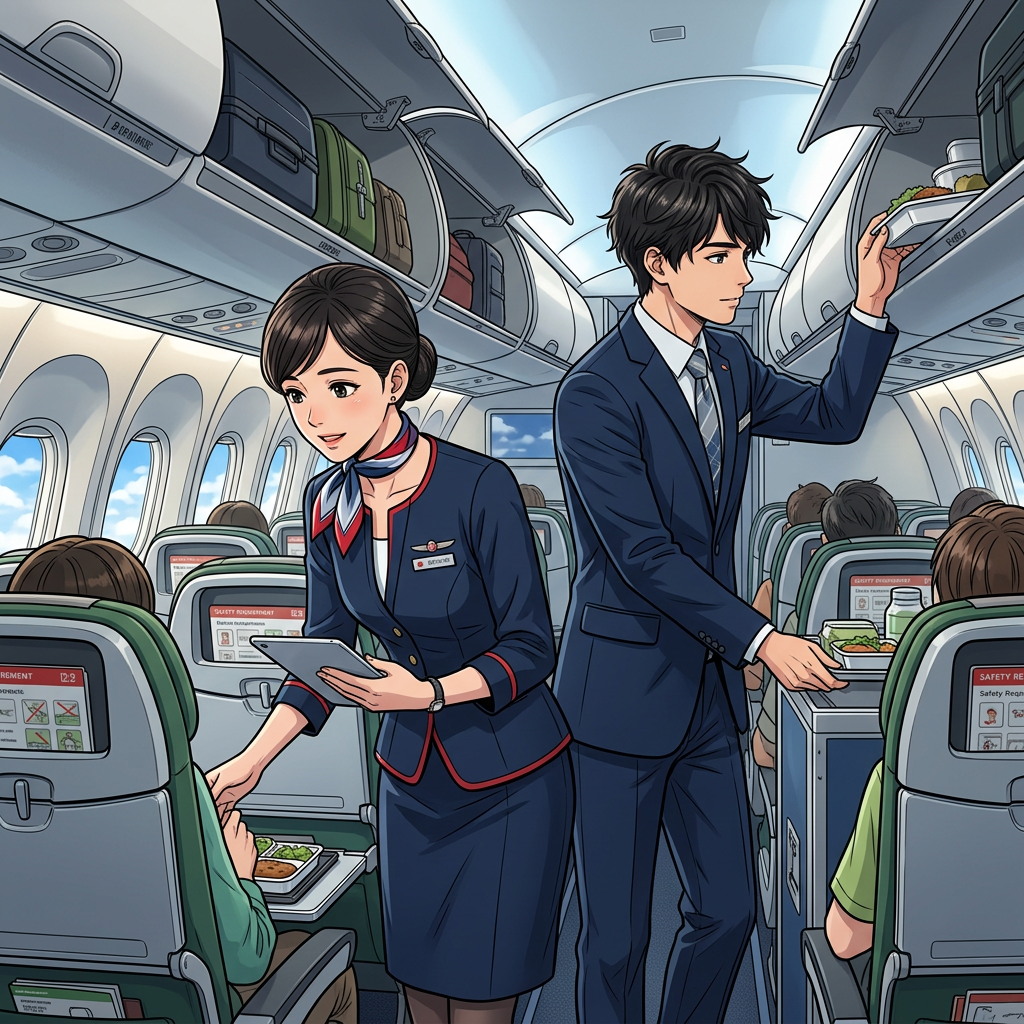 Hôtesse de l'air / Steward