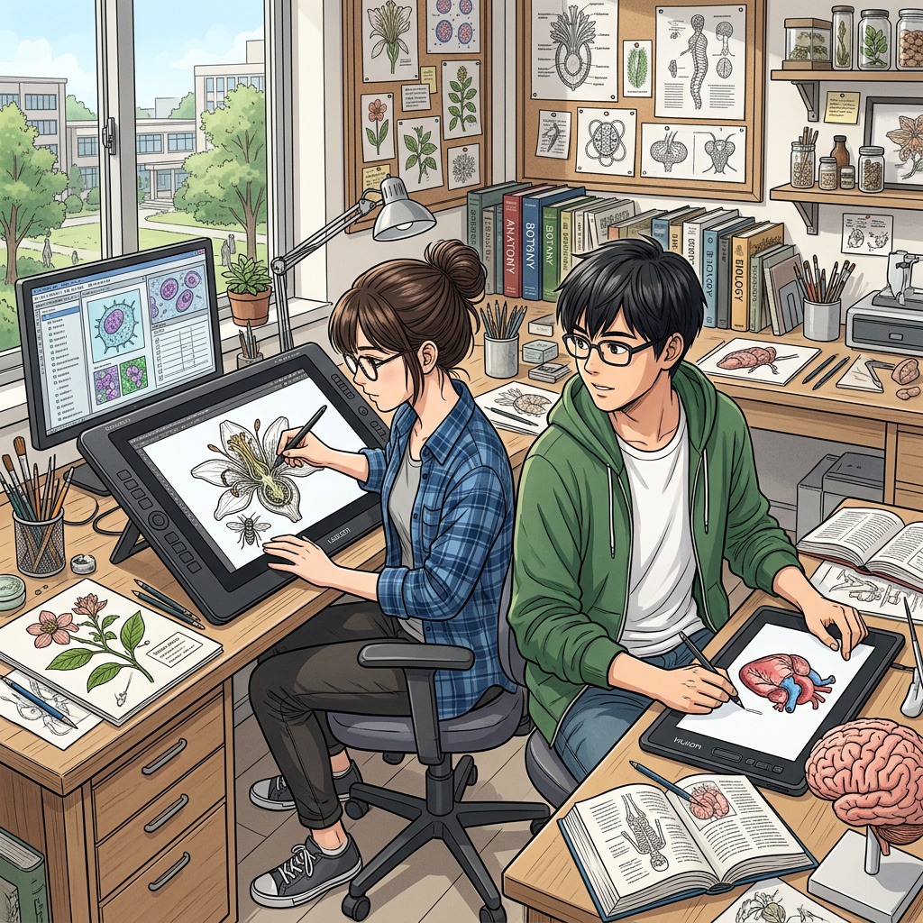 Illustrateur scientifique