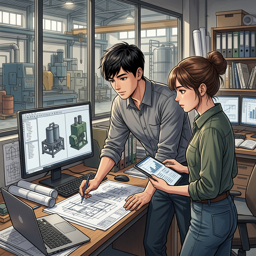 Ingénieur d'affaires en industrie