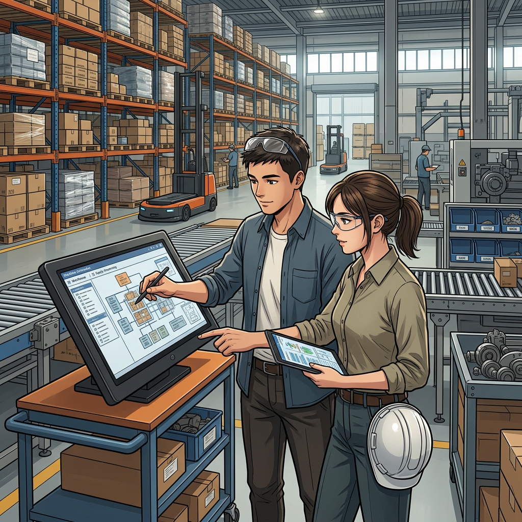 Ingénieur logistique industrielle