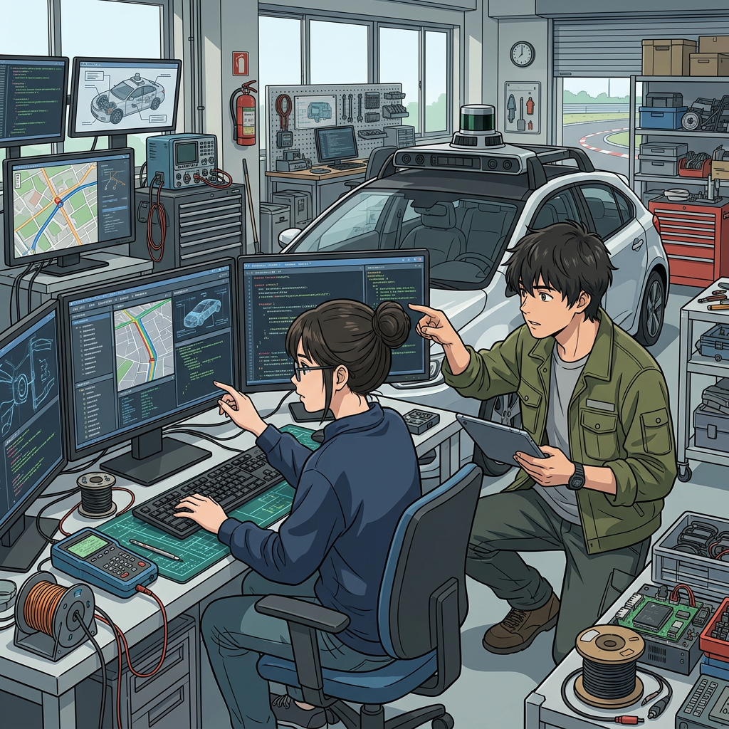 Ingénieur véhicule autonome