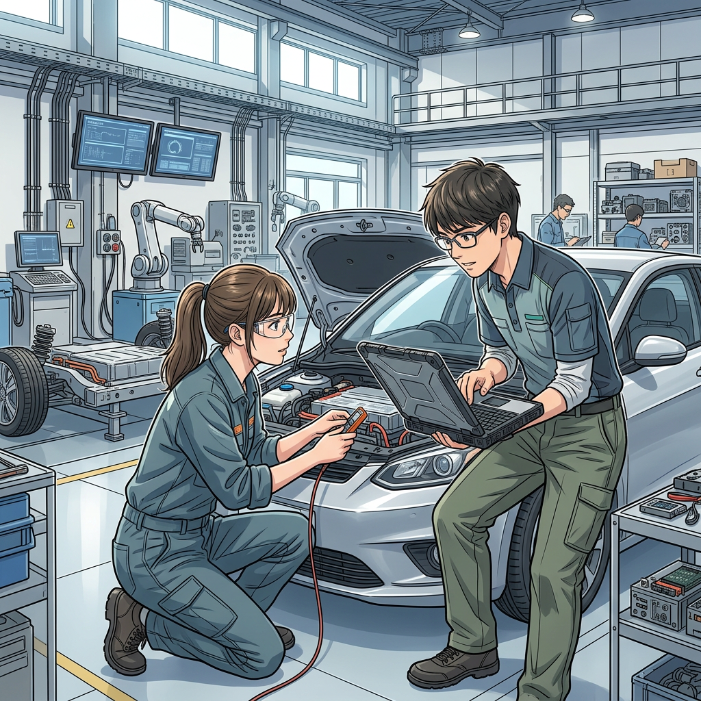 Ingénieur véhicule électrique