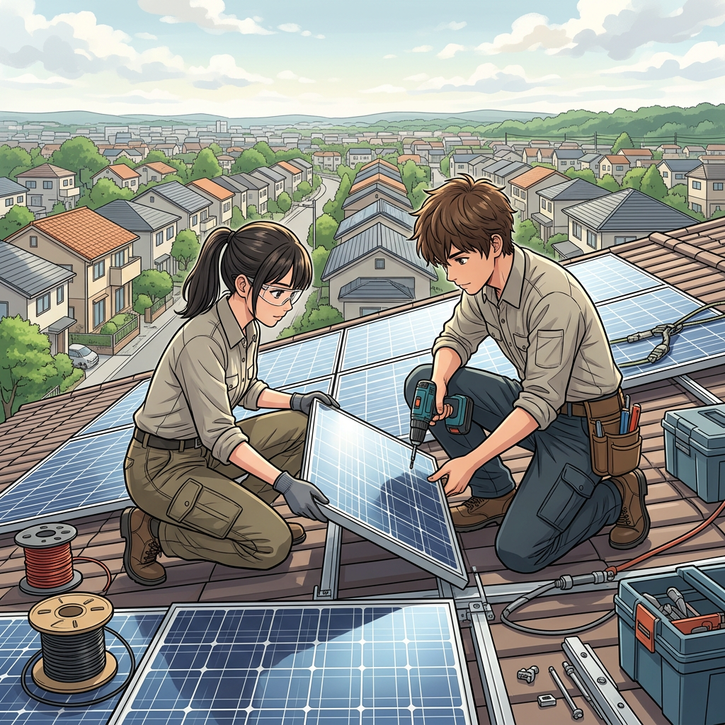 Installateur panneaux solaires