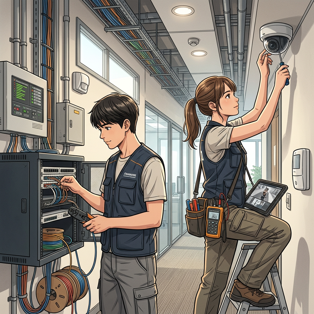 Installateur systèmes de sécurité