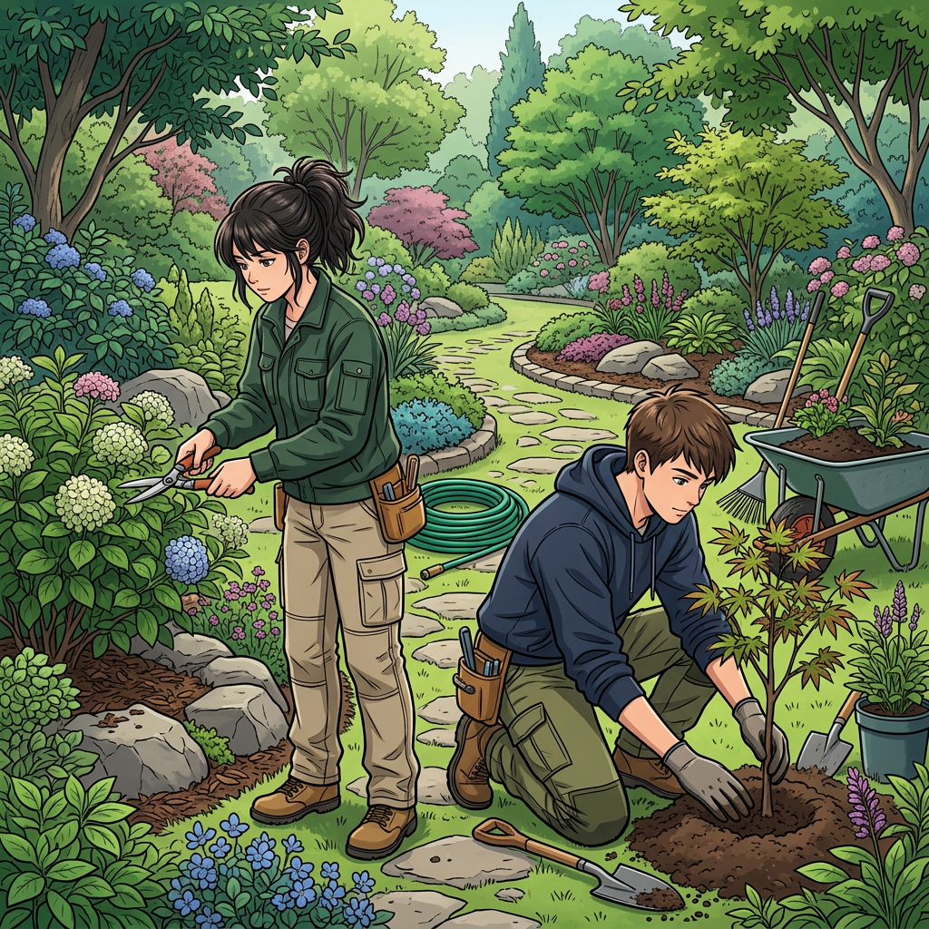 Jardinier paysagiste