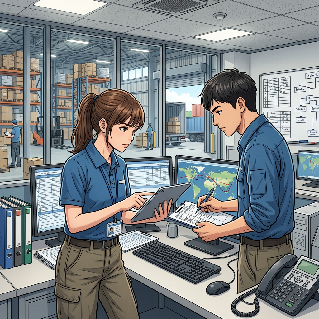 Logisticien transport