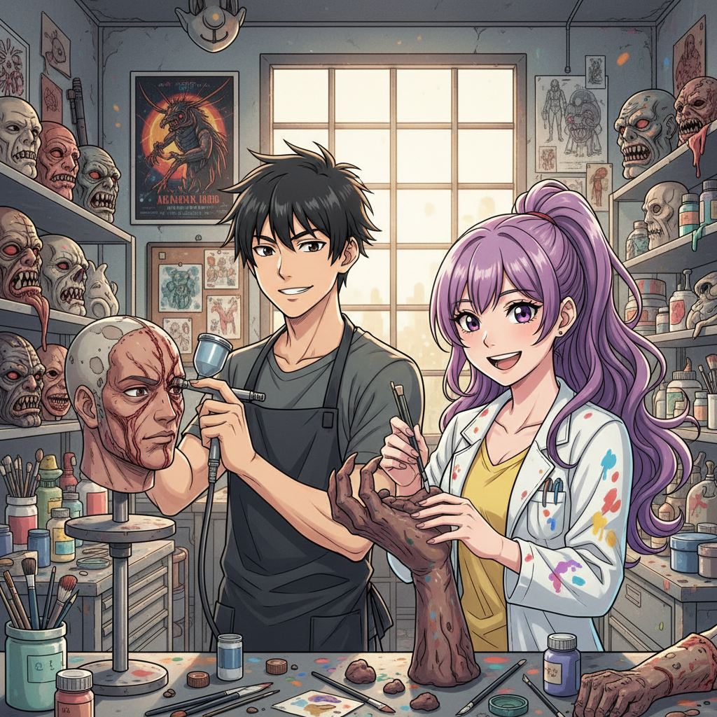 Maquilleur effets spéciaux