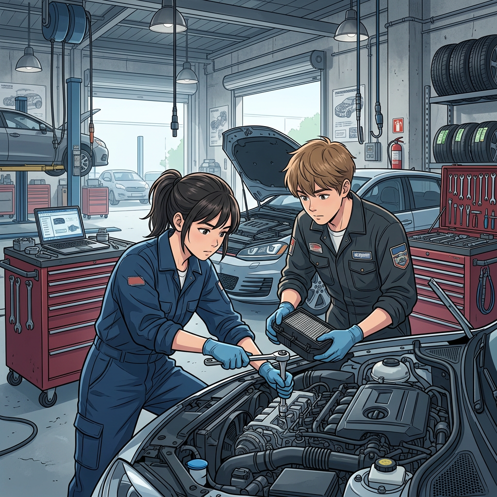 Mécanicien automobile