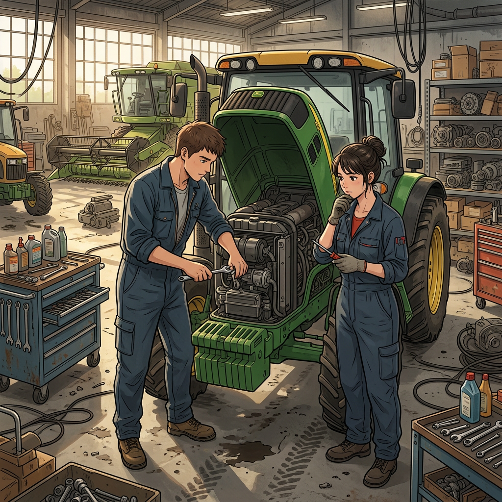 Mécanicien engins agricoles