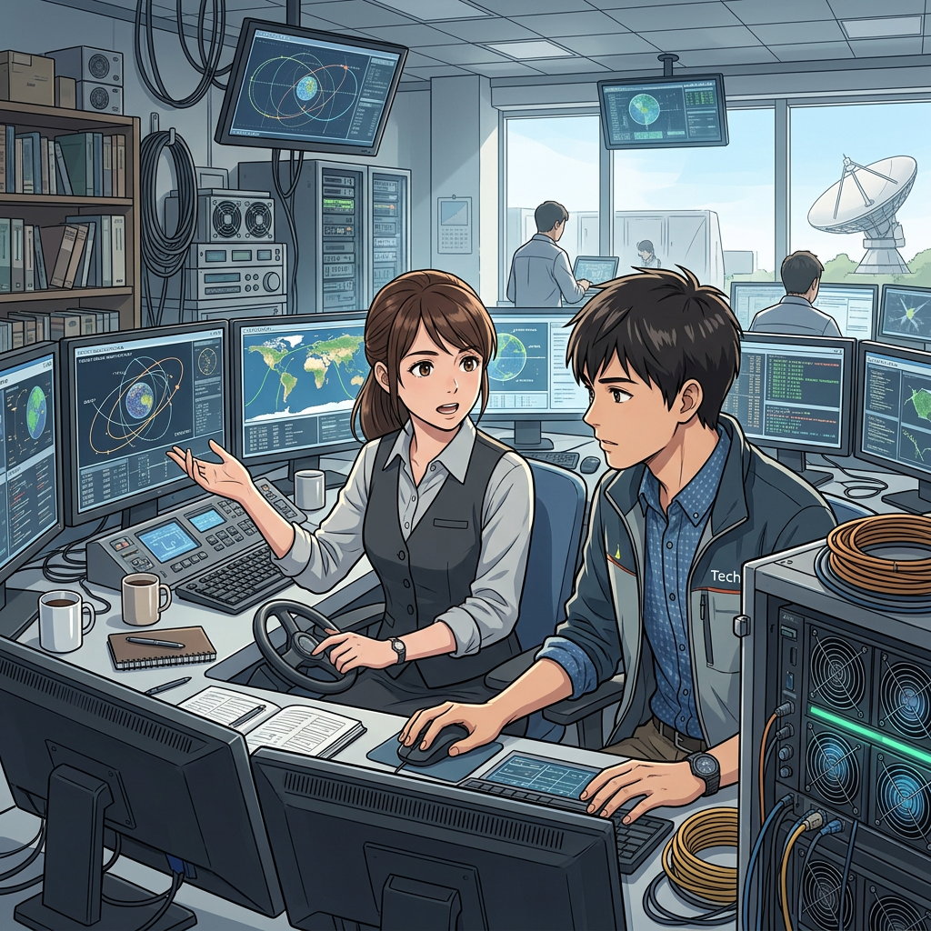 Opérateur satellite / Ingénieur segment sol