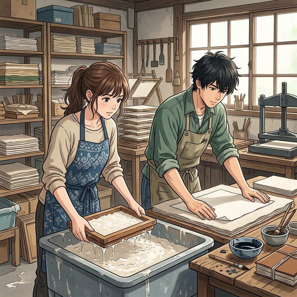 Papetier / Créateur de papier artisanal