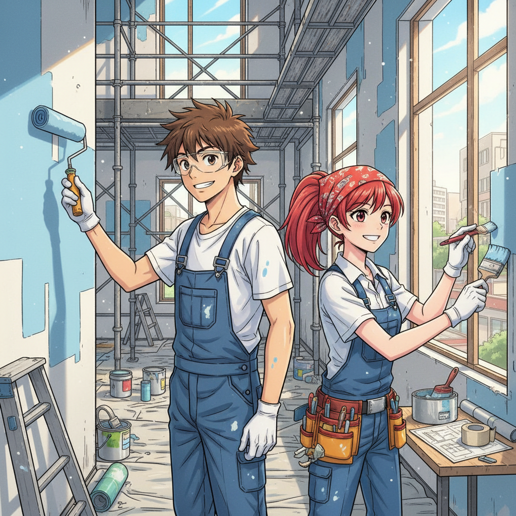 Peintre en bâtiment