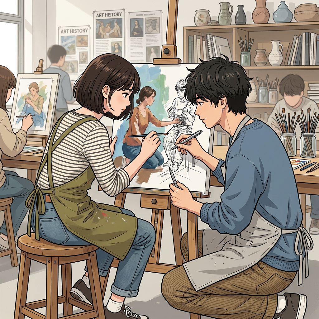 Professeur d'arts plastiques