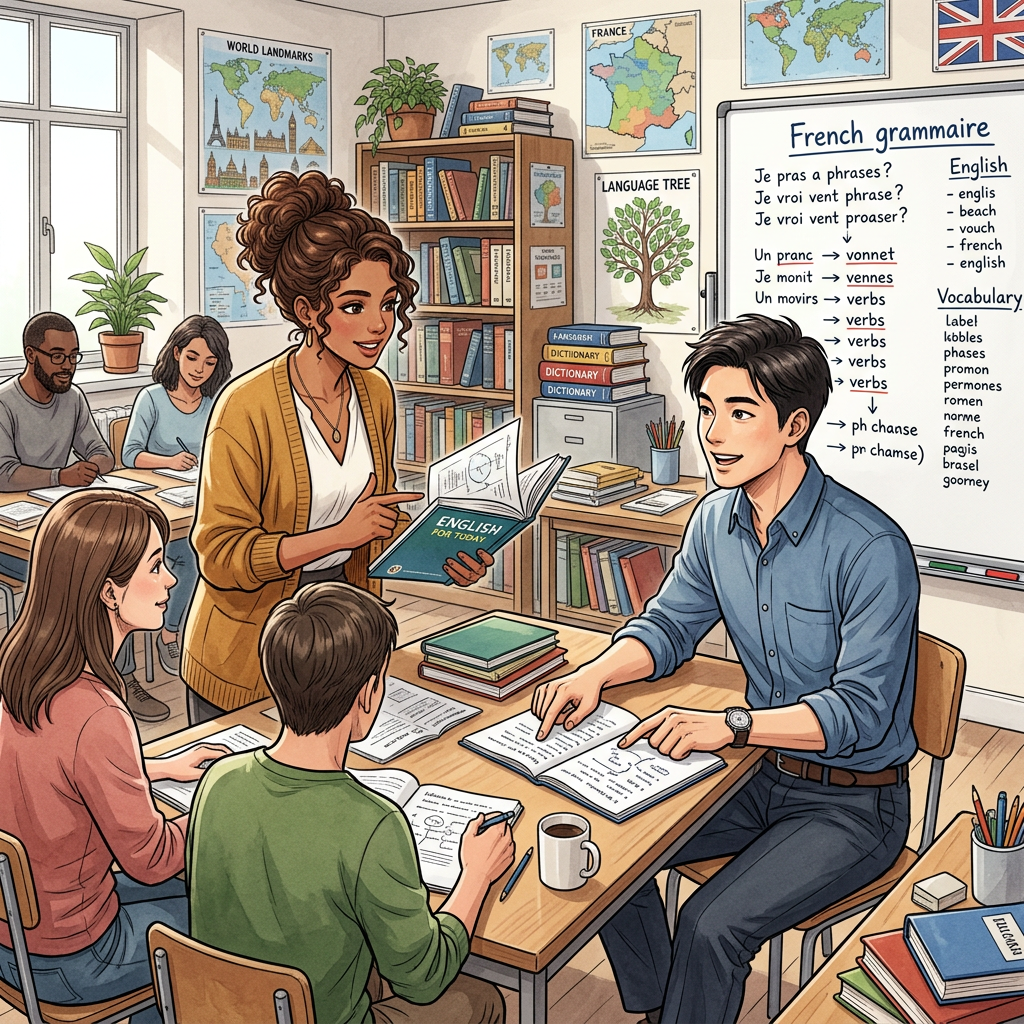 Professeur de langues