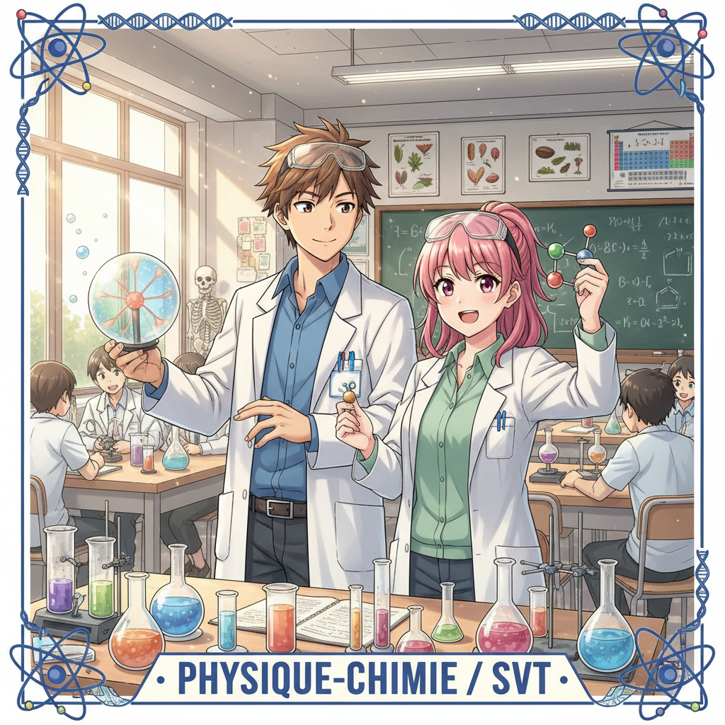 Professeur de sciences (physique-chimie / SVT)