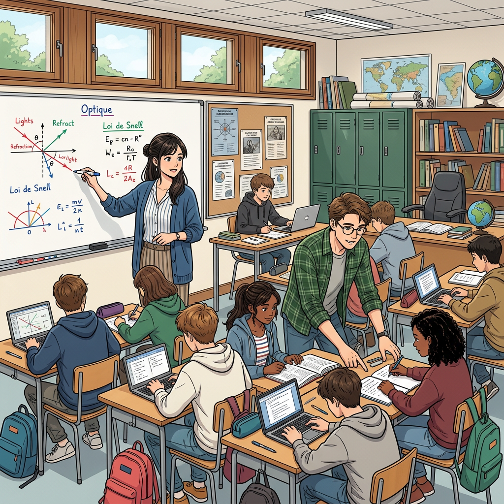 Professeur de lycée