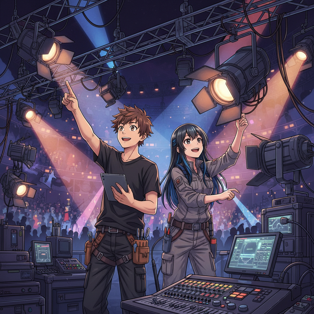 Régisseur lumière / Éclairagiste spectacle