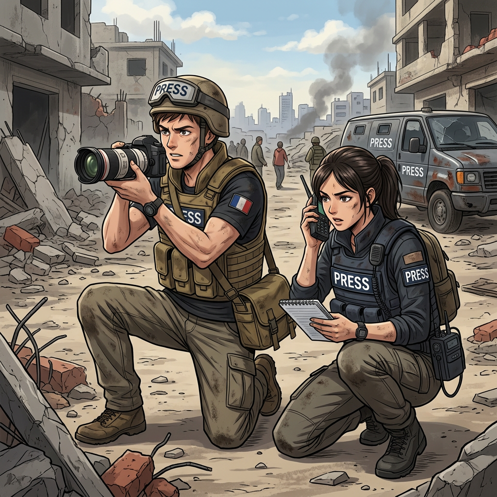 Reporter de guerre / Grand reporter