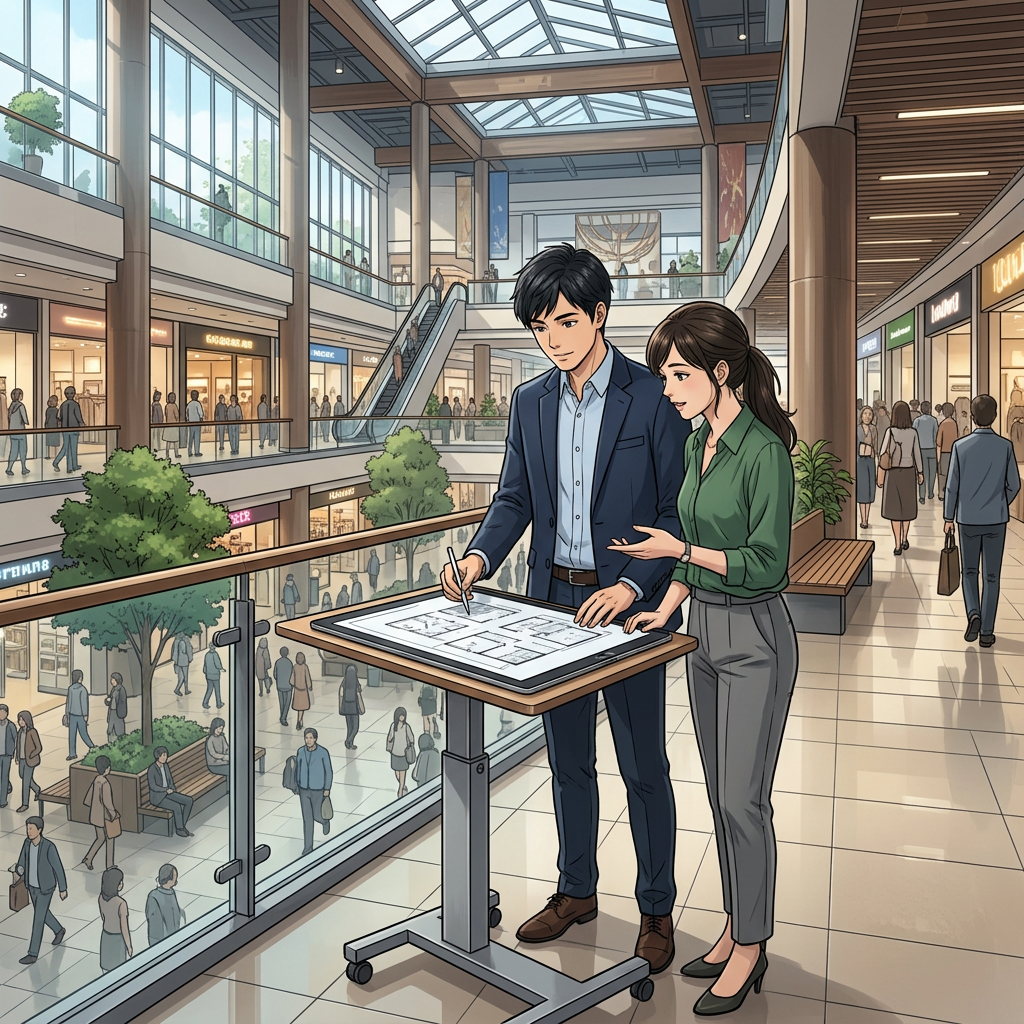 Responsable de centre commercial