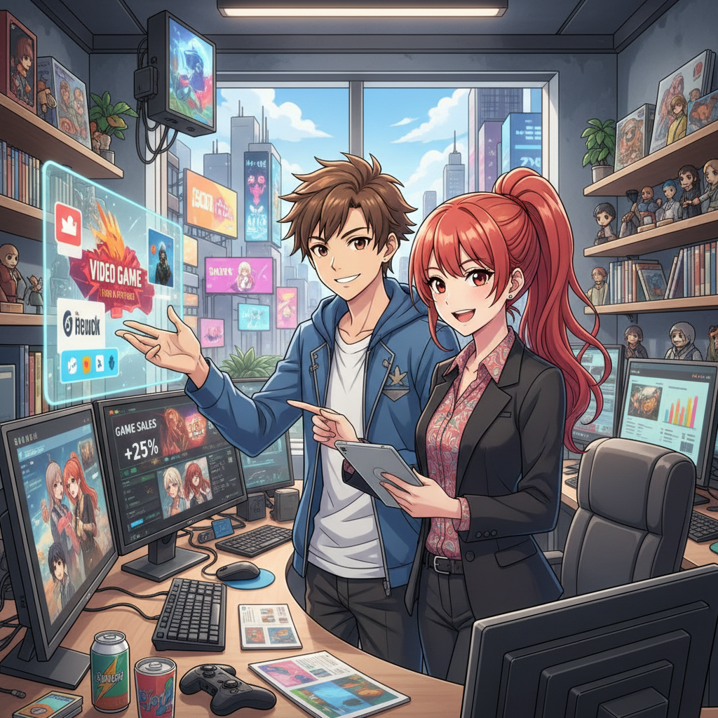 Responsable marketing jeux vidéo