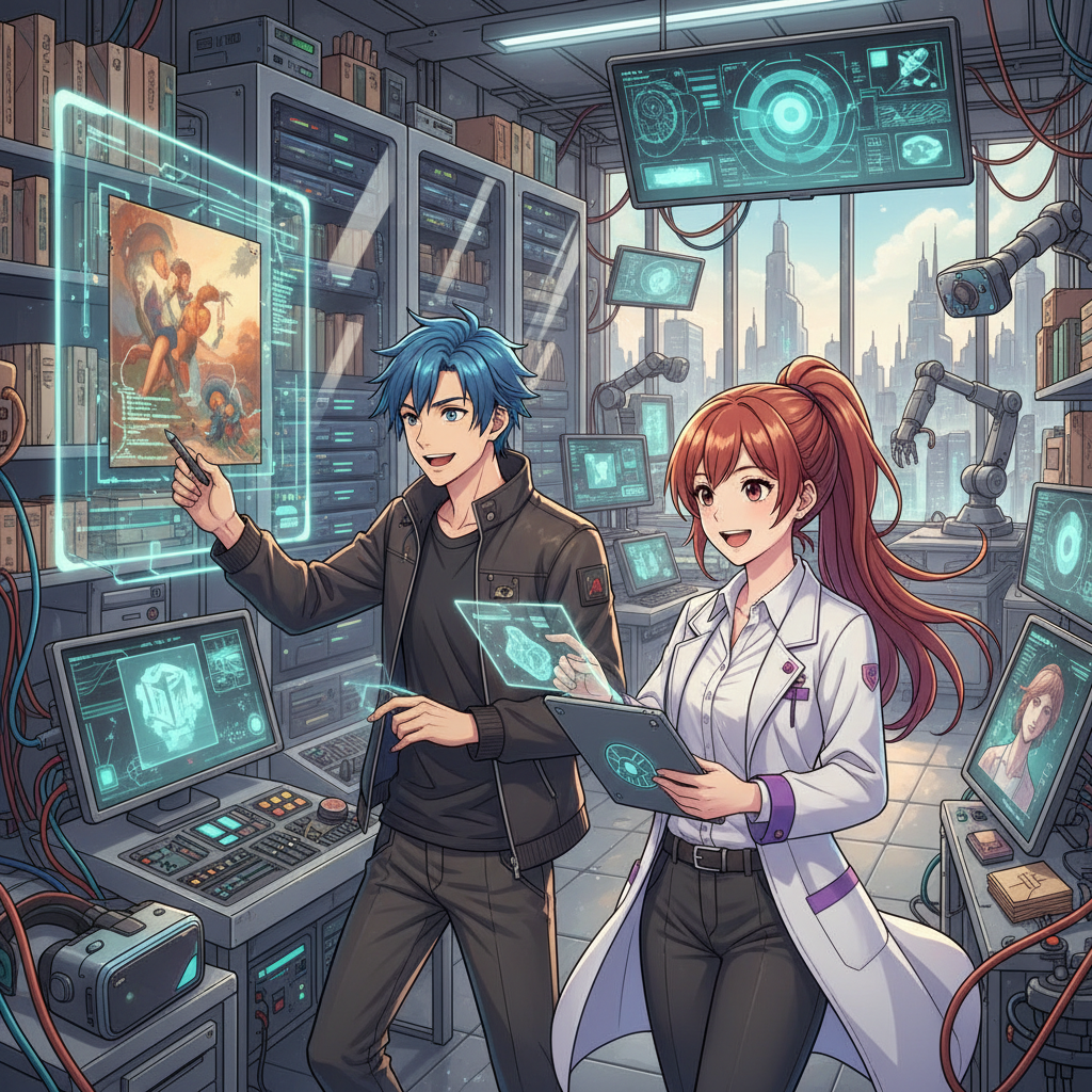 Restaurateur d'art numérique / Archiviste digital