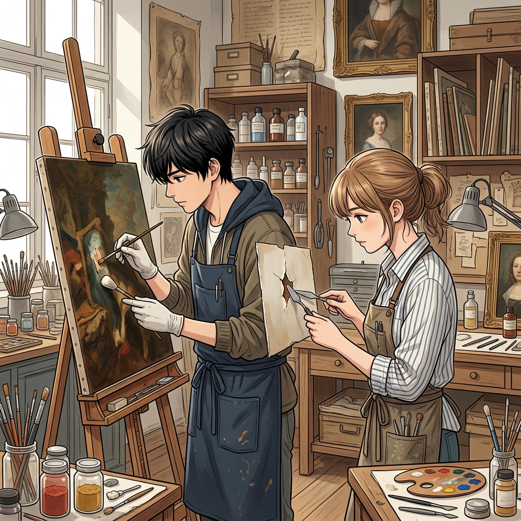 Restaurateur d'œuvres d'art